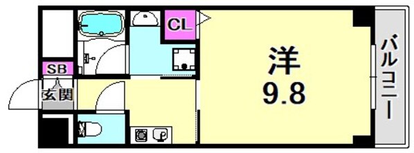 ラ・コピエ南塚口の物件間取画像